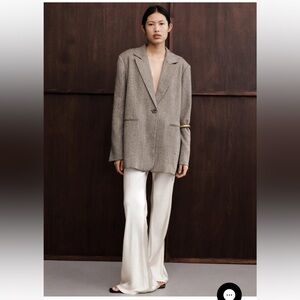 DISSH Nikki Cream Satin Bias Pants
